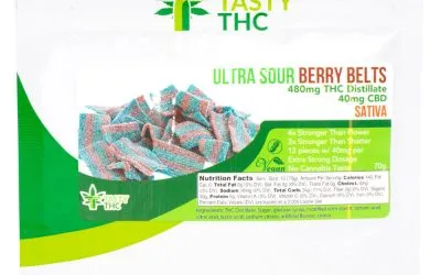 Ultra Sour Berry Belts (Tasty THC)