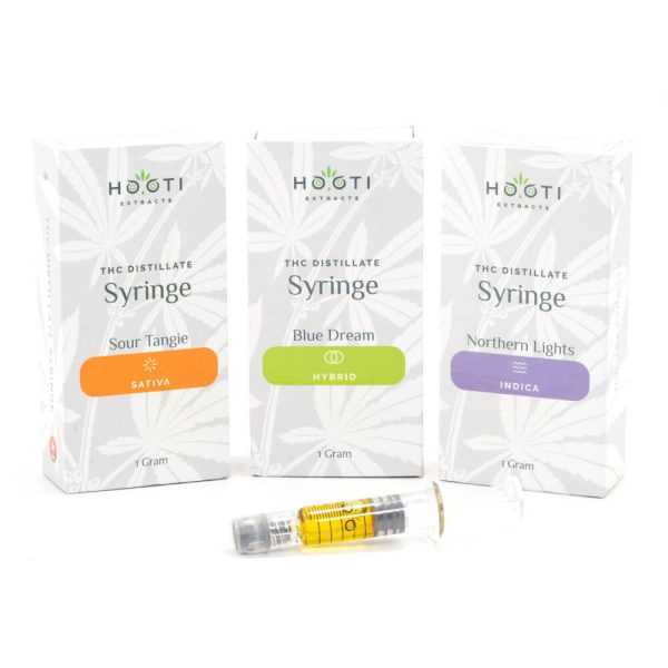 Hooti Extracts THC Distillate Syringes