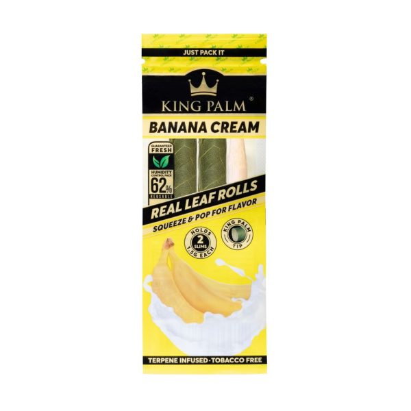 King Palm Banana Cream wrap  - Holds 1.5 grams