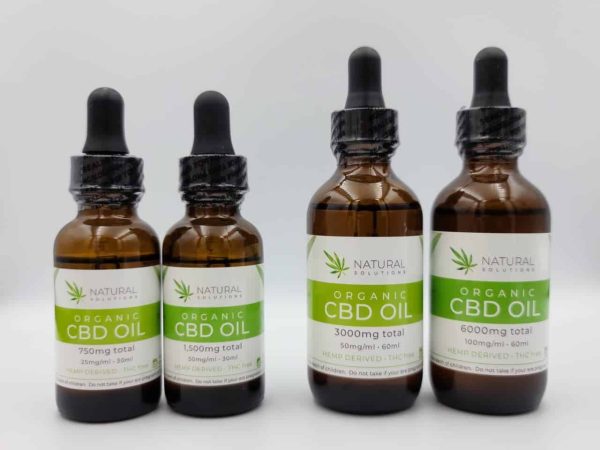 Organic CBD Oil 750mg - 6000mg