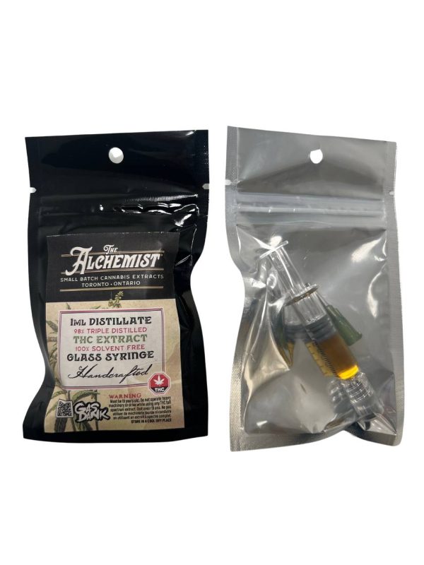 The Alchemist 1mL THC Distillate Syringe