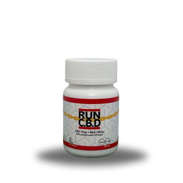 Run C.B.D CBD + Magnesium 175mg Tablets